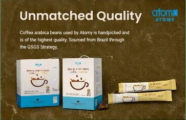 Atomy Cafe Arabica Unmatched Quality product-information artwork